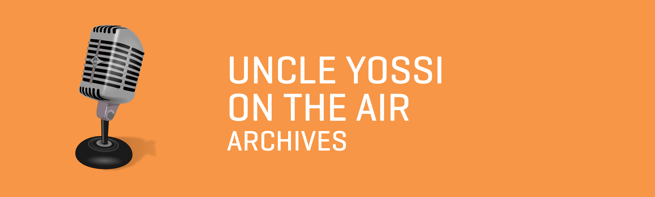 Uncle Yossi on the Air
